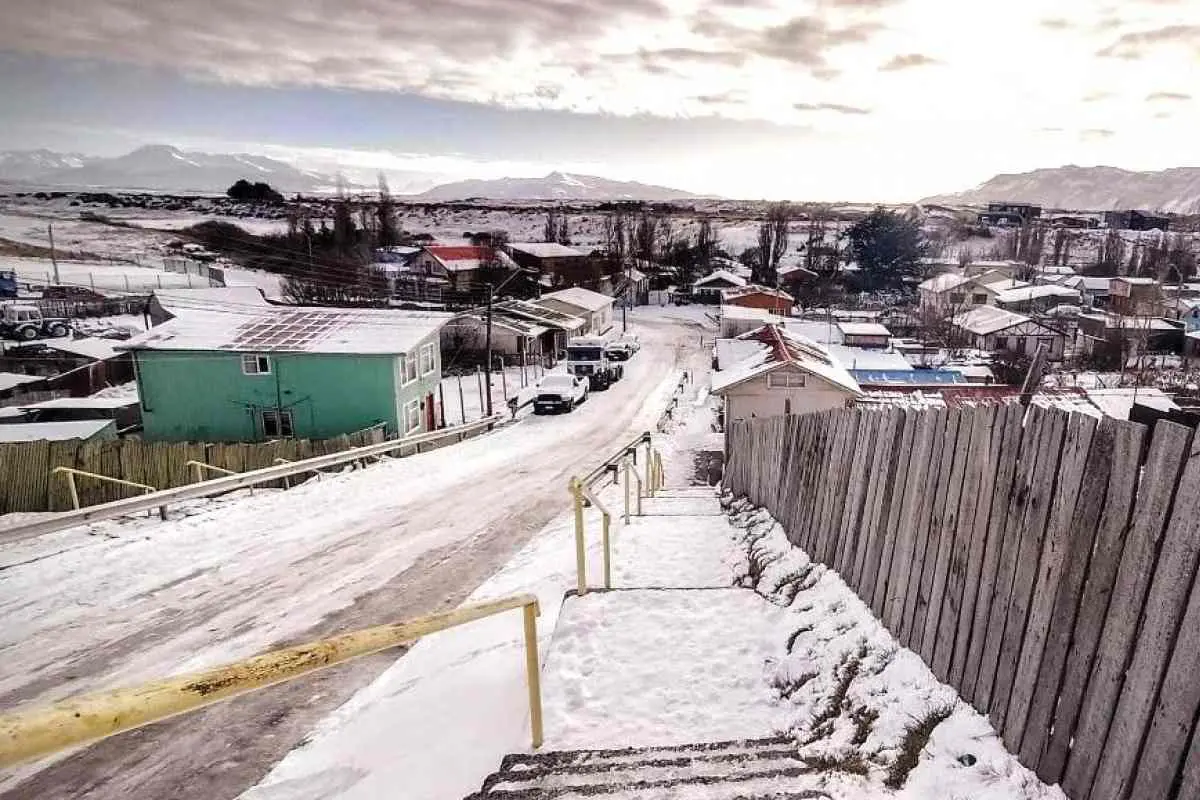 Natales marca récord de temperatura de -18,8°: frío también genera problemas en Punta Arenas
