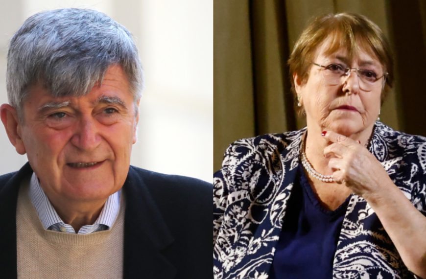 Camilo Escalona destaca a Michelle Bachelet como una opción sólida para la presidencia