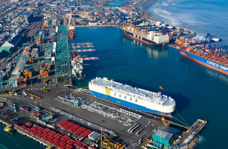 Puerto San Antonio: Aumento del 10% en TEU movilizados