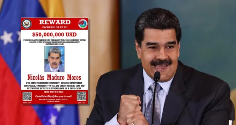 Nicolás Maduro y el narcotráfico en la mira de Trump