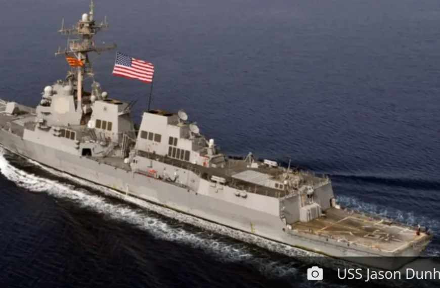USS Jason Dunham: Incidente con F-16 de Venezuela