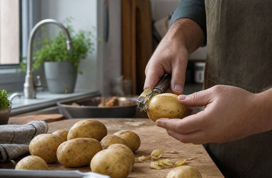 ¿Pelar patatas? La verdad sobre los beneficios y peligros